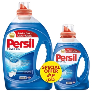 Persil Liquid Laundry Detergent Power Gel High Foam Blue 2.9L + 1L