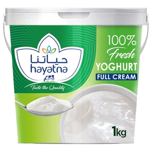 Hayatna Fresh Yoghurt Full Fat 1Kg