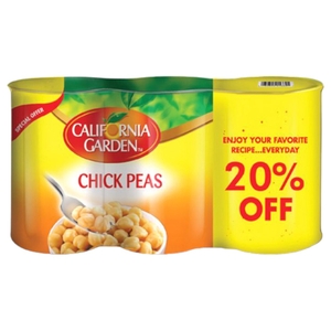 California Garden Chickpeas 400G X 3