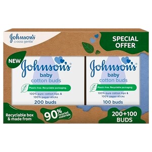 Johnson Cotton Buds 200 + 100