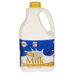 Al Ain Farms Fresh Milk Double Cream 2L