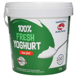 Al Ain Farms Fresh Yoghurt Low Fat 1Kg