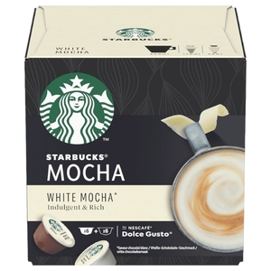 Starbucks White Mocha Dolce Gusto Coffee 123G