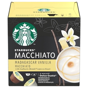 Starbucks Dolce Gusto Pods Madagascar Vanilla Macchiato 120G