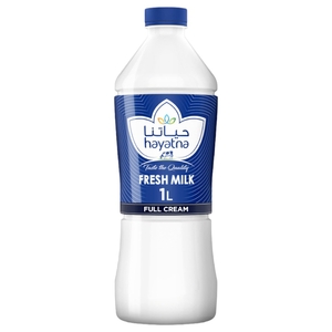 Hayatna Fresh Milk Full Fat 1L
