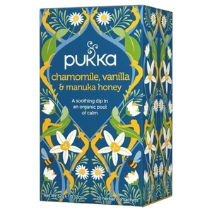 Pukka Chamomile Vanilla And Manuka Tea 20 Sachet 32G