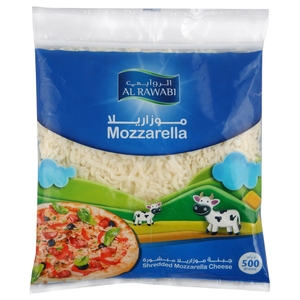 Al Rawabi Shredded Mozzarella Cheese 500G