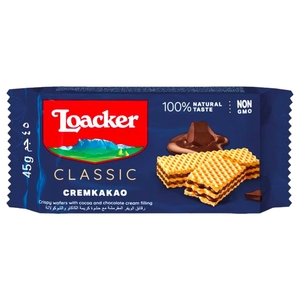 Loacker Wafer Cream Kakao 45G
