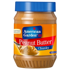 American Garden Chunky Peanut Butter 454G