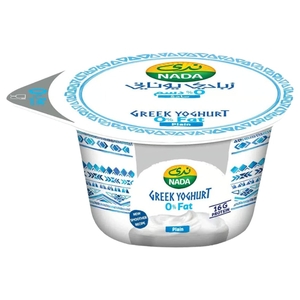 Nada Greek Yoghurt Plain Zero Fat 160G