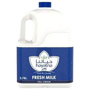 Hayatna Fresh Milk Full Fat 3.78L