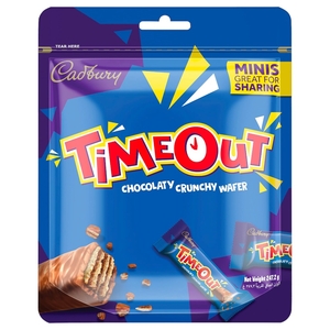 Cadbury Timeout Chocolate Cruchy Wafer 247.2G