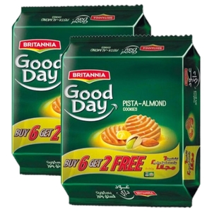 Britannia Good Day Pista Almond Cookies 80G X2
