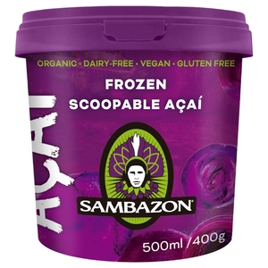 Sambazon Organic Acai Sorbet Berry 500Ml
