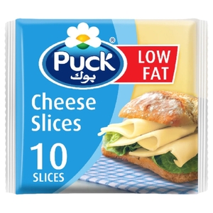 Puck Cheese Low Fat 10 Slices 200G