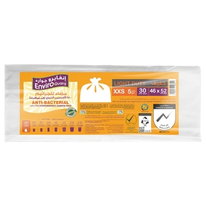 Enviro Care Bio White Garbage Bag 46Cm X 52Cm
