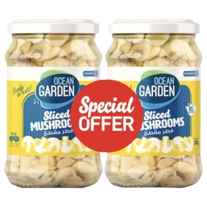 Ocean Garden Mushrooms Sliced 280G X 2