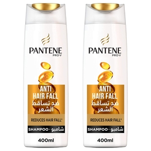 Pantene Pro-V Anti Hair Fall Shampoo 400Ml X 2