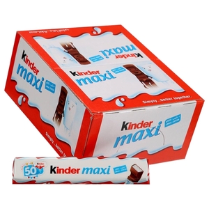 Kinder Chocolate Barrette Maxi 21G X36