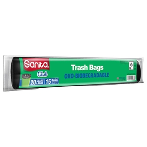 Sanita Club Trash Bags 20 Gallons Large