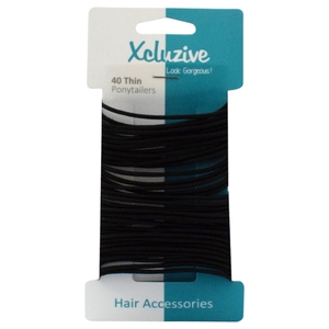 Xcluzive 40 Thin Ponytailers