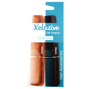 Xcluzive Twin Pack Pocket Comb