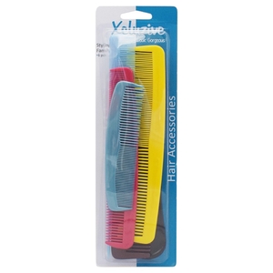 Xcluzive Pack Of 4 Family Combs