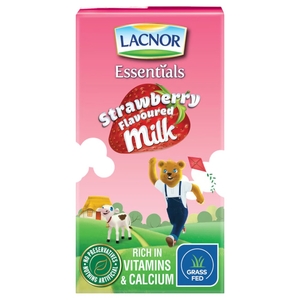 Lacnor Essentials Milk Strawberry 125Ml
