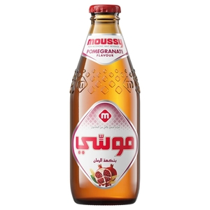Moussy Non Alcoholic Malt Beverage Pomegranate Flavor 330Ml