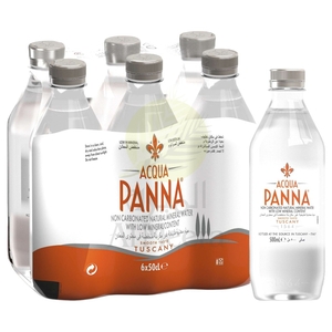 Acqua Panna Tuscany Natural Mineral Water 500Ml X6