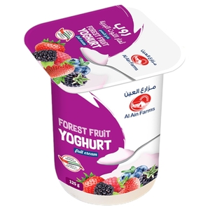 Al Ain Farms Fresh Yoghurt Fruit Of The Forest 125G
