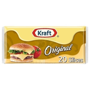 Kraft Cheese Slices Original 20 Pieces 400G