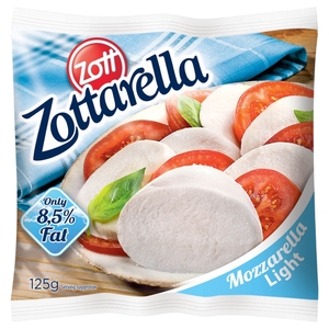 Zott Zottarella Mozzarella Cheese Light Ball 125G