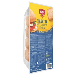 Schär White Ciabatta Rolls Gluten Free 200G