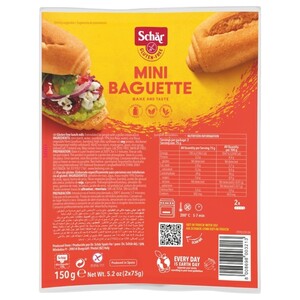 Schär Mini Baguette Gluten Free 150G