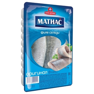 Santa Bremor Delicacy Herring Fillet Maties Original 250G