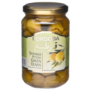 Cordoba Spanish Pitted Green Olives 170G
