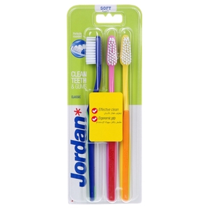 Jordan Clean Teeth & Gums Toothbrush Set