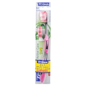 Trisa My Planet Toothbrush Medium 2 In 1