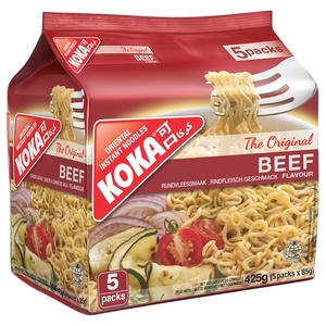 Koka Beef Flavor Noodles 85G X 5