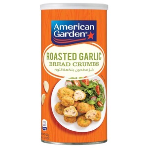American Garden Roasted Garlic Bread Crumbs 425G