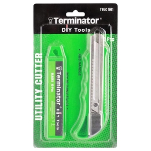 Al Dehyafa Utility Knife Cutter With 10 Pcs Blades