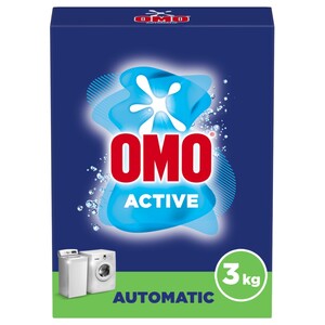 Omo Active Powder Laundry Detergent Anti-Bacterial 3Kg