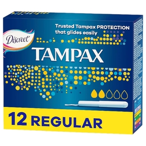 Tampax Regular With Applicator (12 Pieces)