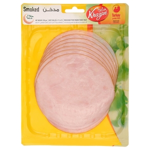 Khazan Smoked Turkey Slices 250G