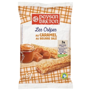 Paysan Breton Crepes Caramel Rolls 6 Pcs 180G
