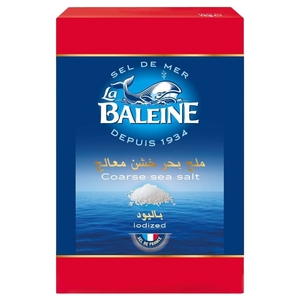 La Baleine Coarse Sea Salt Iodized 1Kg