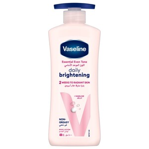 Vaseline Body Lotion Essential Even Tone Daily Brightening 400Ml