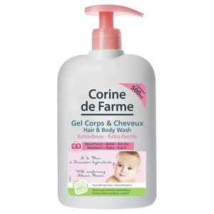 Corine De Farme Baby Hair & Body Wash 500Ml