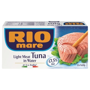 Rio Mare Light Meat Tuna In Water 160G